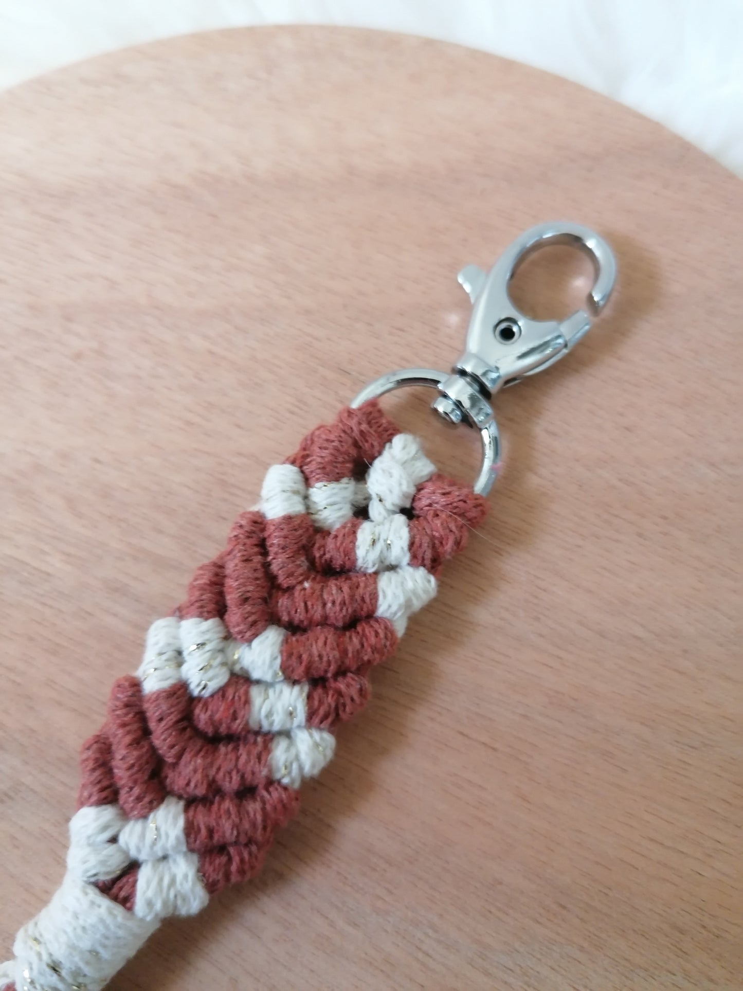 Porte-clé épi bicolore